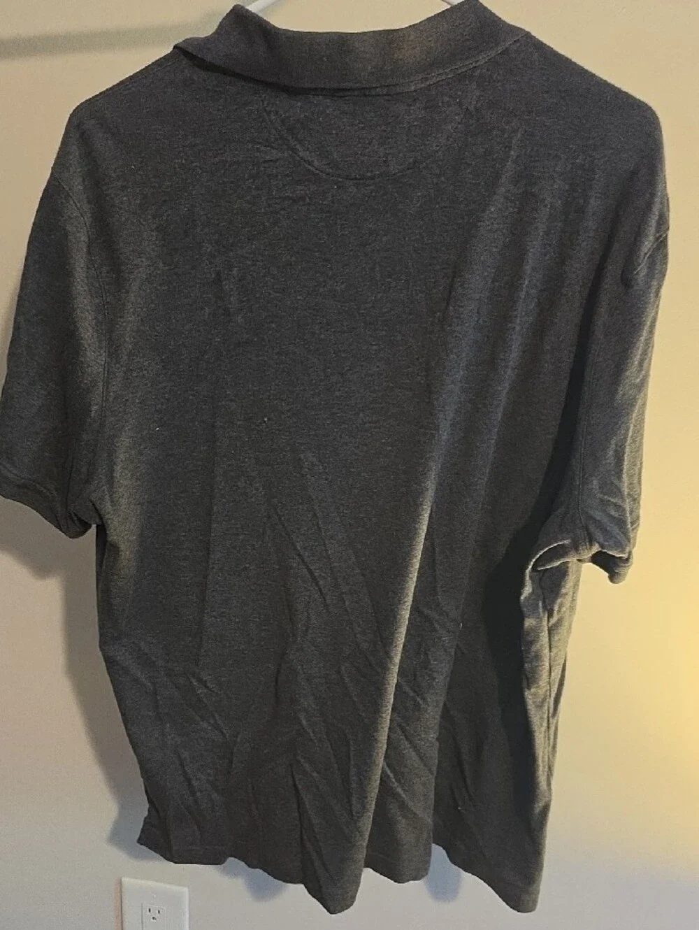 Banana Republic Men’s Charcoal Gray Polo XL